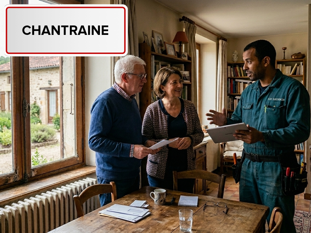 Installation de pompe à chaleur à Chantraine (88000) dans les Vosges